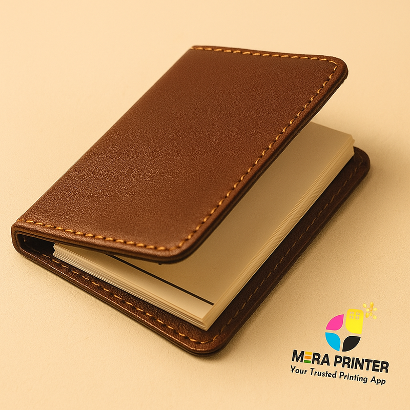 Leatherette Visiting Card Holder
