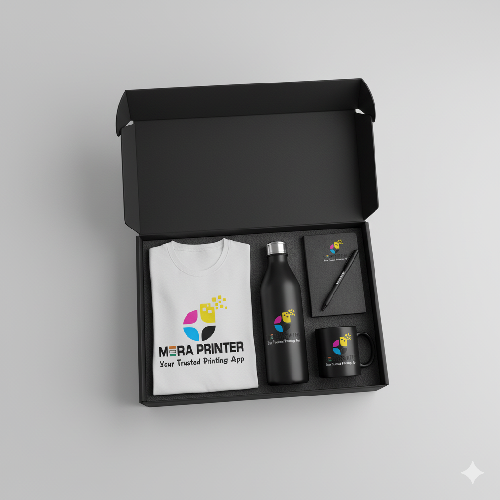 Welcome Kit (T-shirt, Bottle, Mug, Diary, Pen)