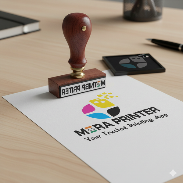 Basic Rubber Stamp 1.9 cm x 4.4 cm