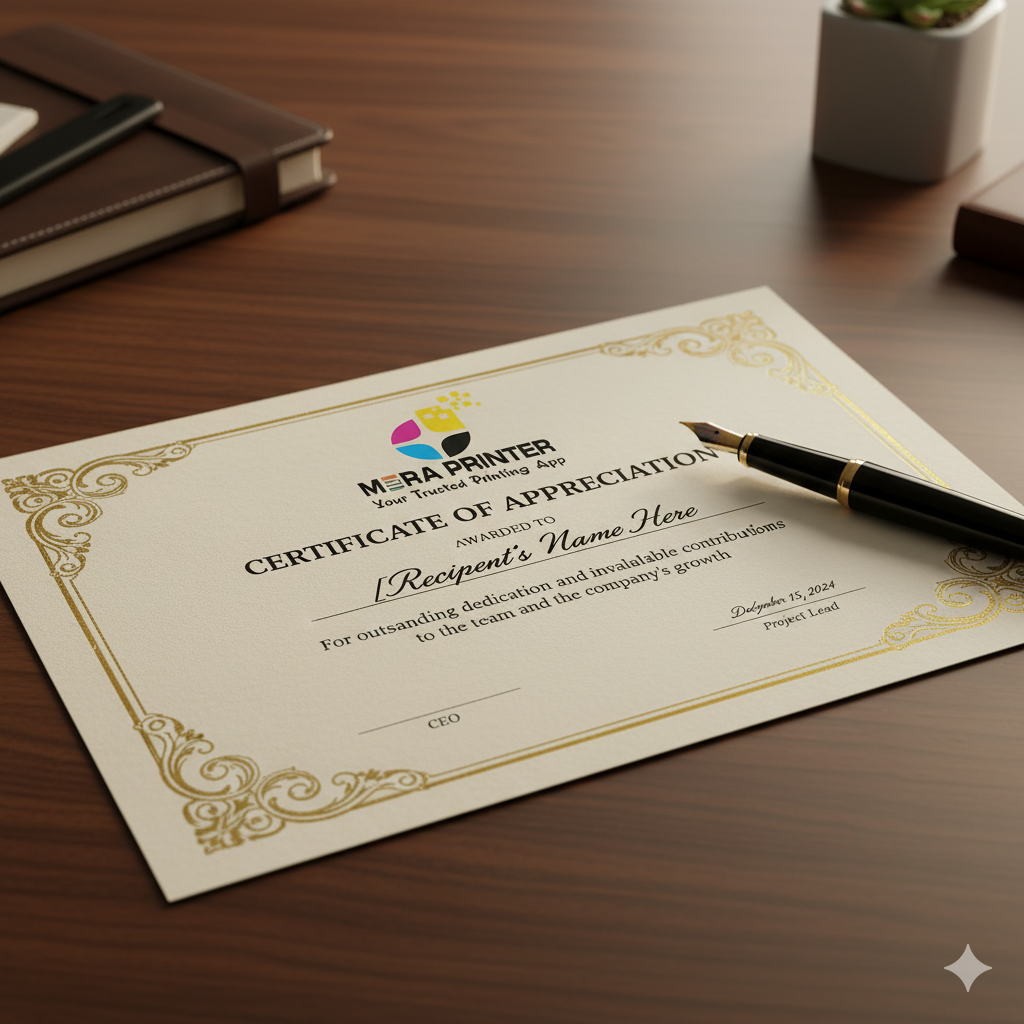 Custom Certificate